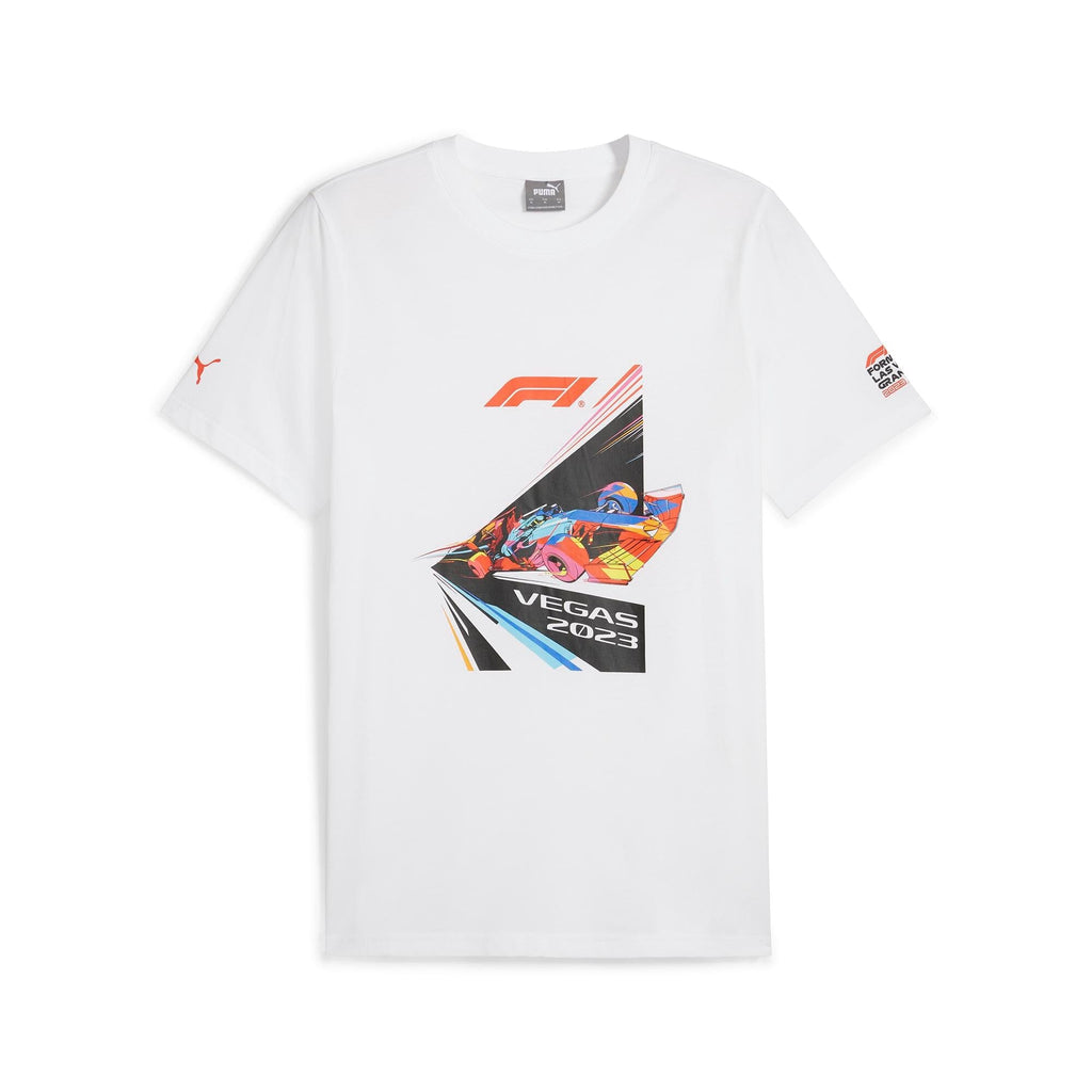 Formula 1 Tech Limited Edition Las Vegas GP T-Shirt - White T-shirts Formula 1 